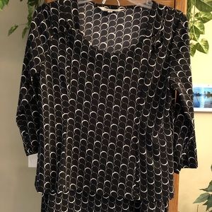 Ladies Dress Top and Knee length matching skirt